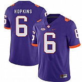 Clemson Tigers 6 DeAndre Hopkins Purple Nike College Football Jersey Dzhi,baseball caps,new era cap wholesale,wholesale hats